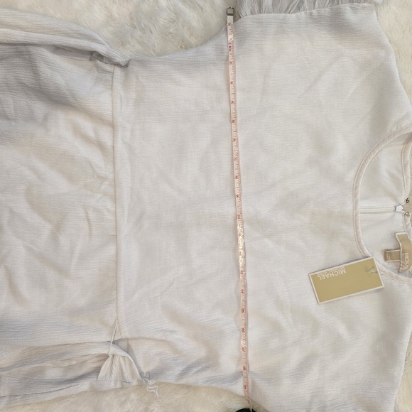 Michael KorsWhite Ruffle Mini Dress - Picture 10 of 11